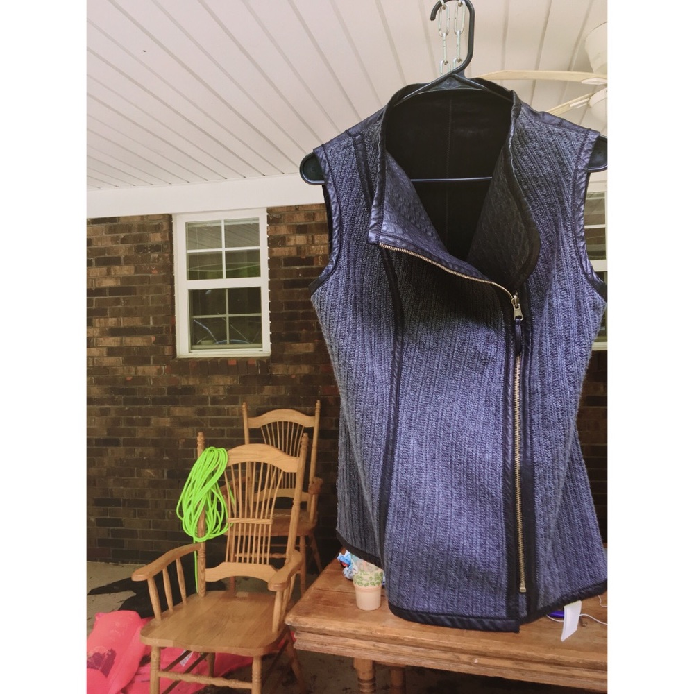 Illia Leather Vest